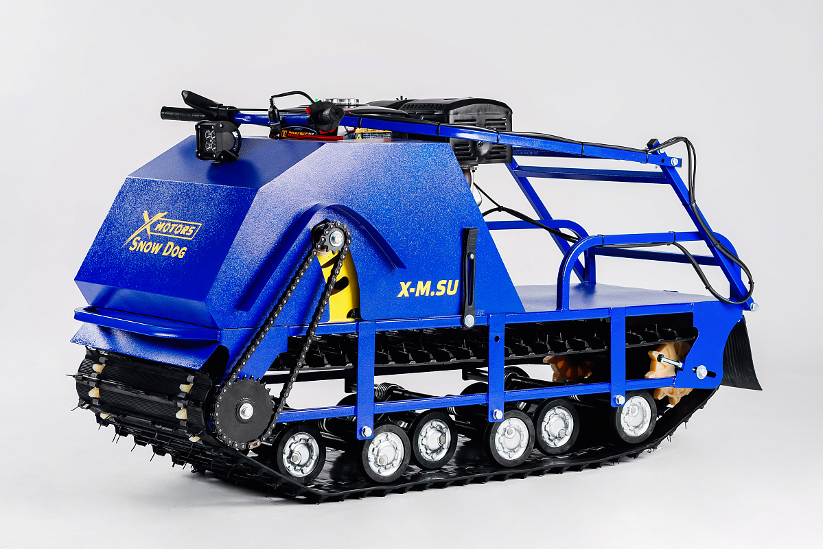 МОТОБУКСИРОВЩИК SNOW DOG 15  с эл. запуском (LIFAN/LONCIN/ZONSHENG)